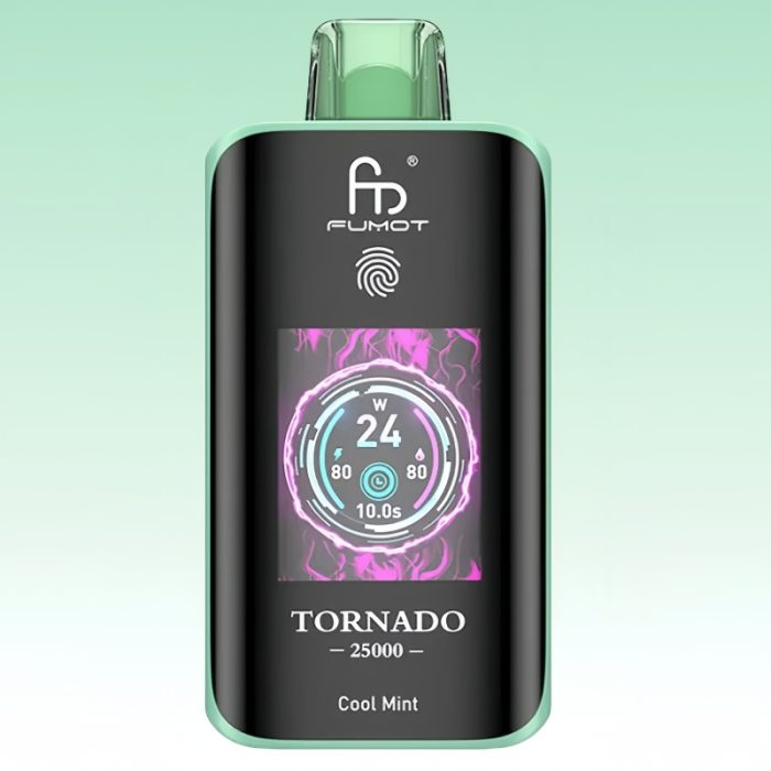 R and M Tornado 25000 Cool Mint Geschmack - RandM Vape Deutschland