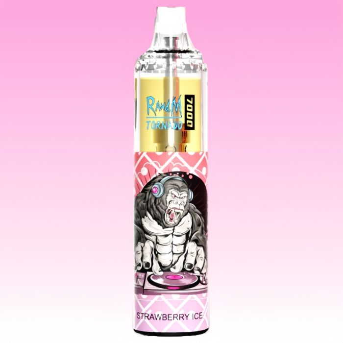 Randm Tornado 7000 Strawberry Ice Vape - RandM Vape Deutschland