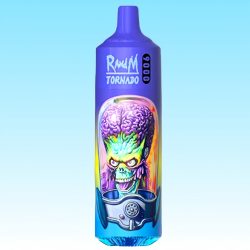 R and M Tornado 9K Grape Geschmack - RandM Vape Deutschland