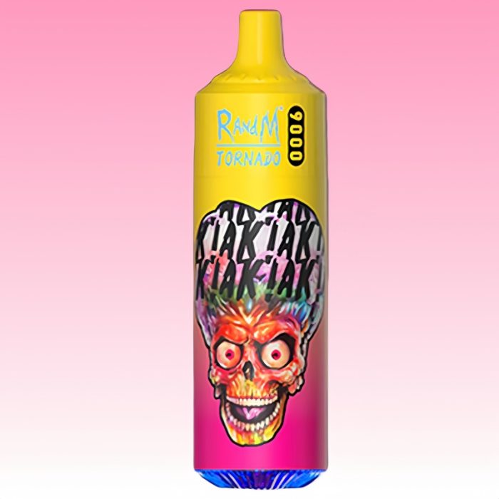 R and M Tornado 9000 Peachy Mango Pineapple Geschmack - RandM Vape Deutschland
