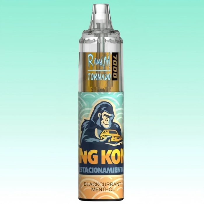 R&M 7000 Blackcurrant Menthol Vape - RandM Vape Deutschland