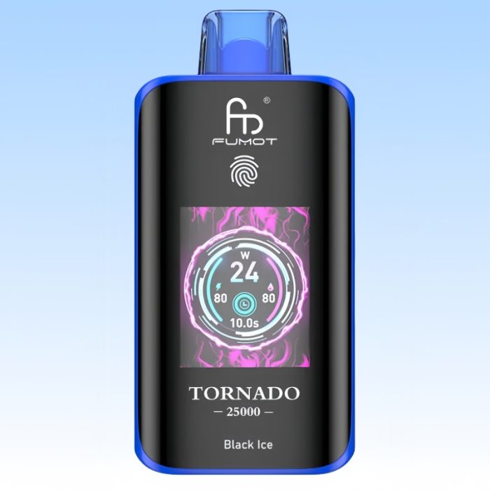 Randm Tornado 25000 Black Ice Geschmack - RandM Vape Deutschland