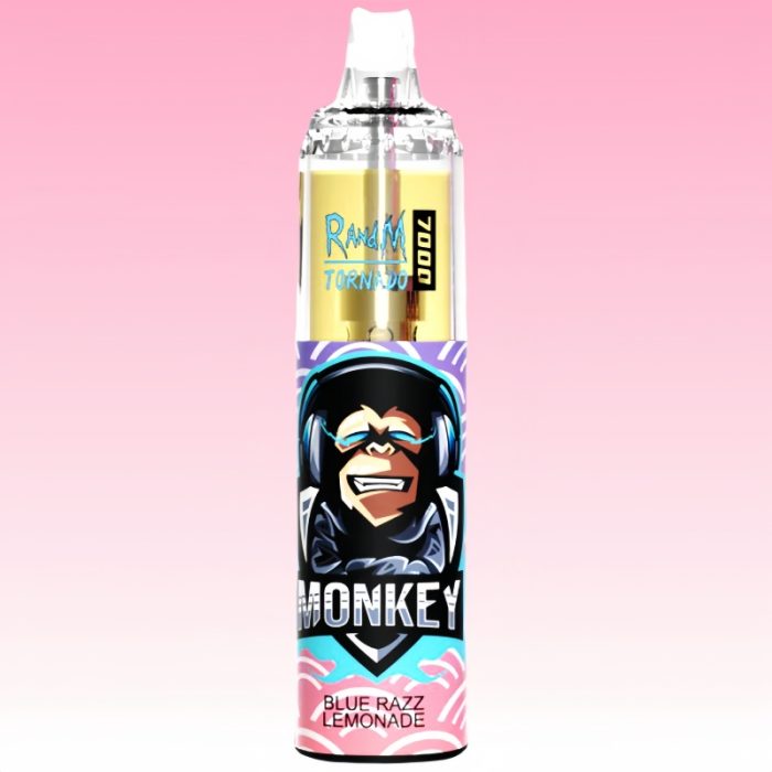 Randm Tornado 7000 Blue Razz Lemonade Geschmack - RandM Vape Deutschland